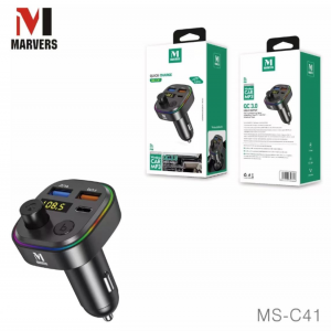 Marvers Fm Modülatör Araç Şarjı QC 3.0