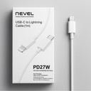 Nevel Type-C Lightning 27W Şarj Kablosu