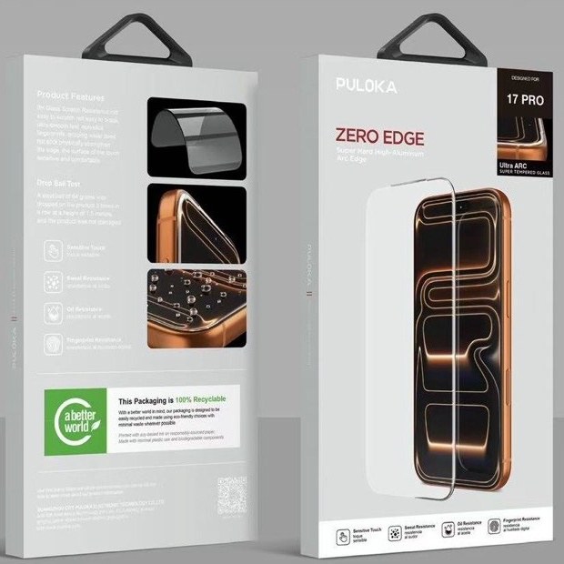 Puloka Zero Edge Kenarsız Ekran Koruyucu